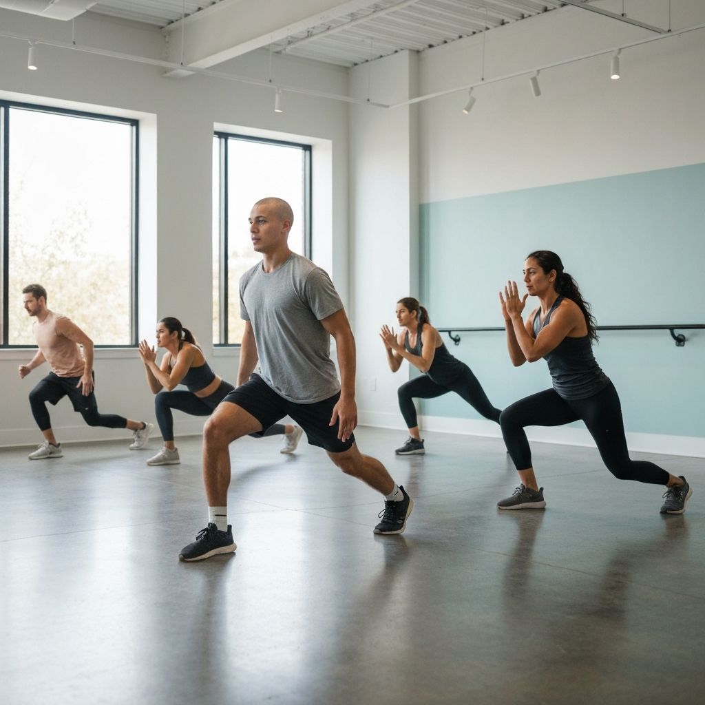 Menschen in funktioneller Bewegung